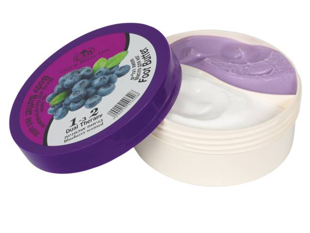 Foot Butter&Body Butter 2in1 Blueberry -scented DUAL THERAPY